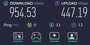 Speed Test 1